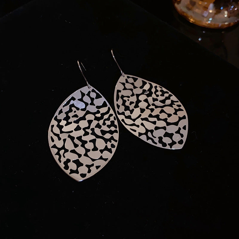 Wholesale Diamond Butterfly Flower Five Pointed Star Tassel Alloy Earrings